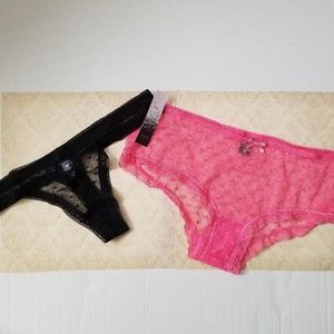 Kenzie Hippie Panty & Thong Pair